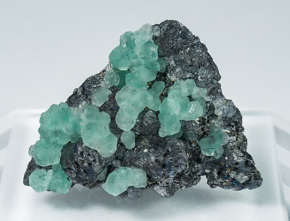 Geocronite with Fluorite. 