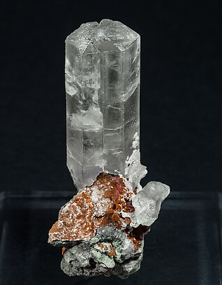 Aragonite with Quartz (variety hematoide).