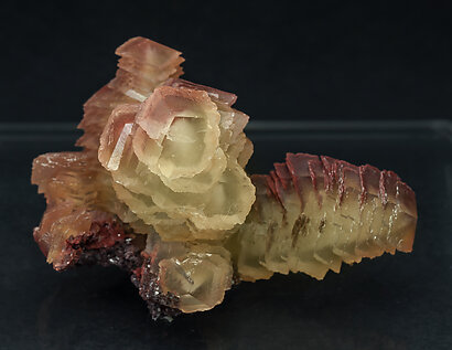 Calcite. Rear