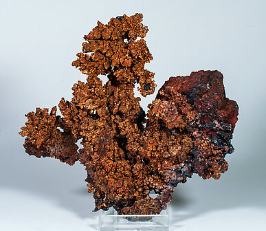 Copper with Cuprite.