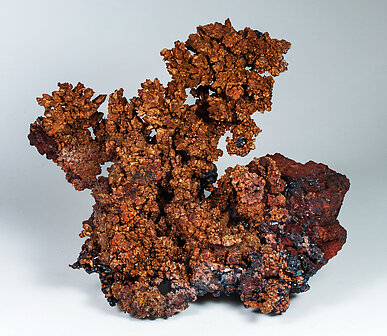 Copper with Cuprite. Side