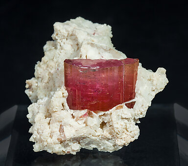 Elbaite-Schorl Series (variety rubellite) with Microcline.