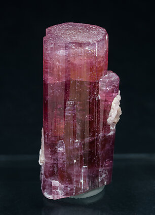 Elbaite-Schorl Series (variety rubellite) with Microcline.