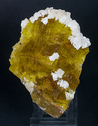 Fluorite with Dolomite. 