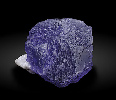 Fluorite with Quartz. Side / Photo: Joaquim Calln