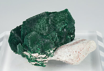 Malachite after Azurite. Side