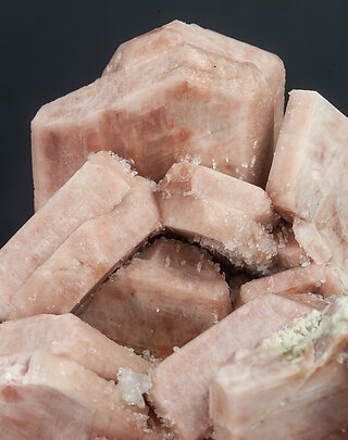 Microcline with Stilbite-Ca. 