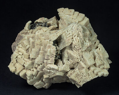 Microcline with Magnetite. 