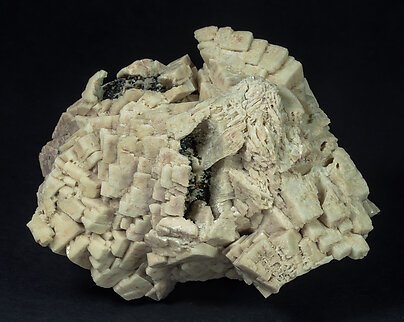 Microcline with Magnetite.