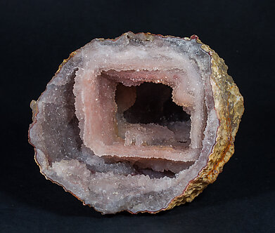 Quartz after Fluorite.