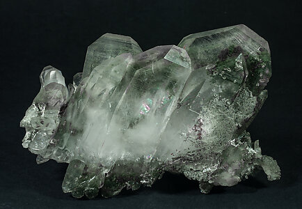 Quartz with Chlorite inclusions.