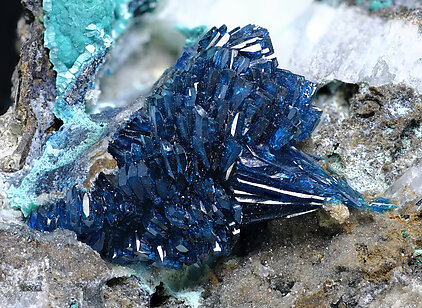 Veszelyite. Detail / Photo: Joaquim Calln