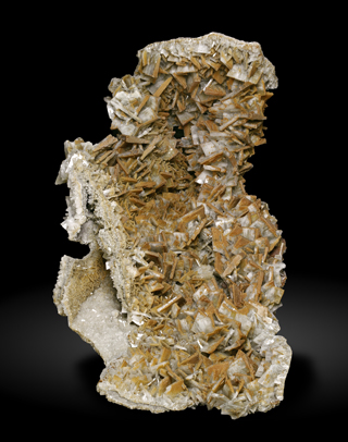 Baryte with Sphalerite. Front / Photo: Joaquim Calln