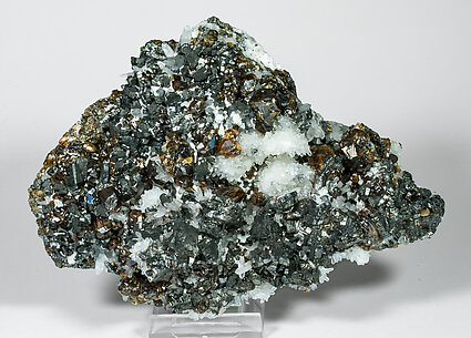Bournonite with Sphalerite and Quartz. 