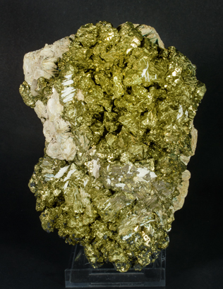 Chalcopyrite with Pyrite (variety bravoite).