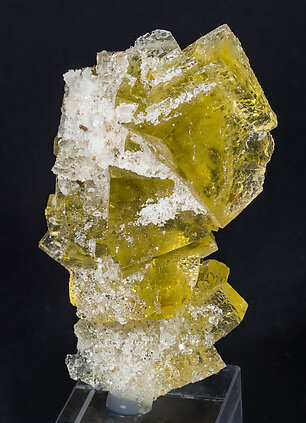 Fluorite with Baryte. 