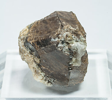 Cassiterite with Quartz and Mica. Side