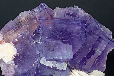 Fluorite with Baryte. 