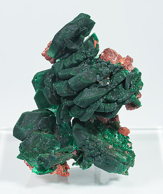 Malachite after Azurite. Front