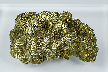 Pyrite with Calcite. Side