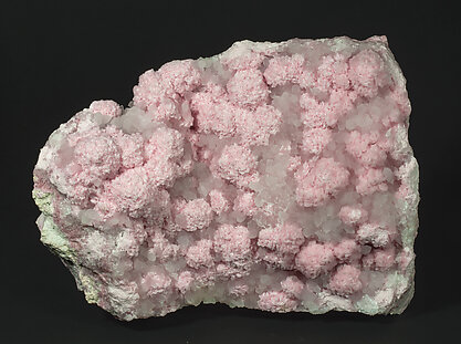 Rhodochrosite with Quartz.