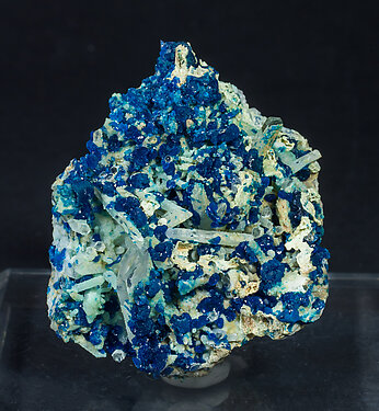 Veszelyite with Quartz. 