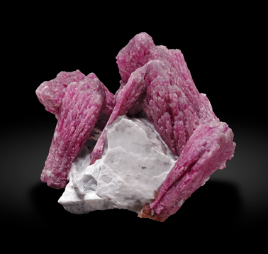 Elbaite-Schorl Series (variety rubellite) with Microcline.