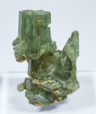 Fluorapatite with Siderite.