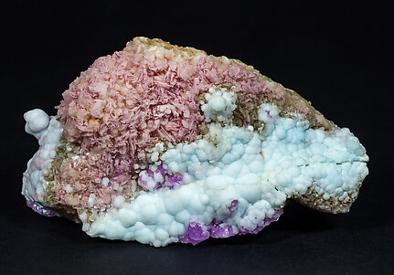 Talmessite with Calcite. 