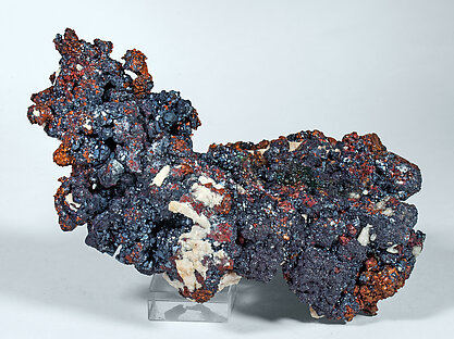 Cuprite with Copper. Front