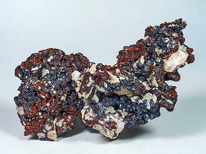 Cuprite with Copper. Rear