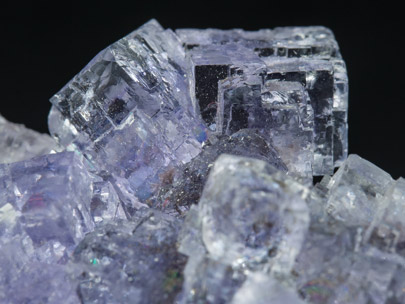 Fluorite with Quartz. 