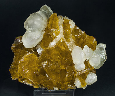 Calcite with Fluorite.