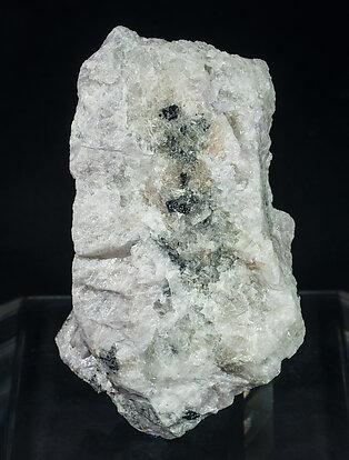 Hedyphane with Hausmannite and Calcite.