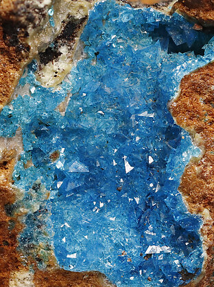 Liroconite. Detail / Foto: Joaquim Calln