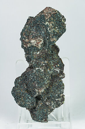 Microcline with Hematite and Quartz.