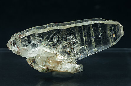 Quartz with inclusions.