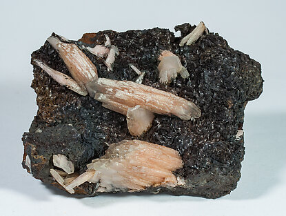 Baryte with Goethite.