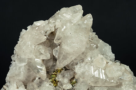 Calcite with Pyrite. 