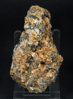 Cerussite with Galena. Side
