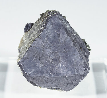 Galena with Dolomite and Baryte. Front