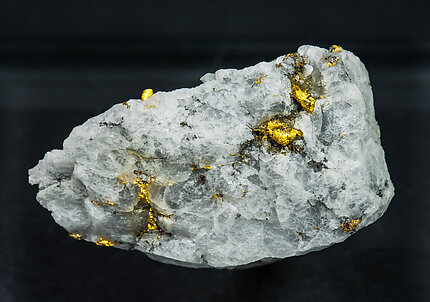 Gold on Quartz. 