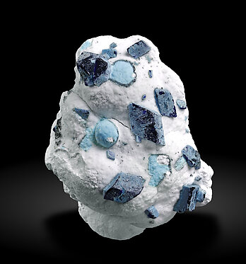 Henmilite coated by Calcite and on Olshanskyite. Photo: Joaquim Calln