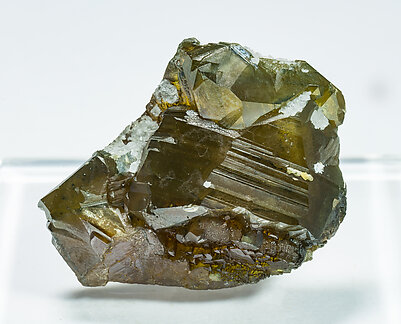 Sphalerite with Calcite. Side