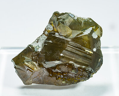 Sphalerite with Calcite. Side