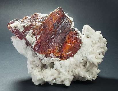 Sphalerite with Dolomite. 