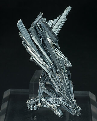 Stibnite with Quartz. 