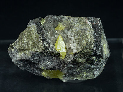 Sulphur with Calcite. 