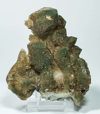 Quartz with Chlorite, Anatase and Rutile. 