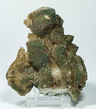 Quartz with Chlorite, Anatase and Rutile.